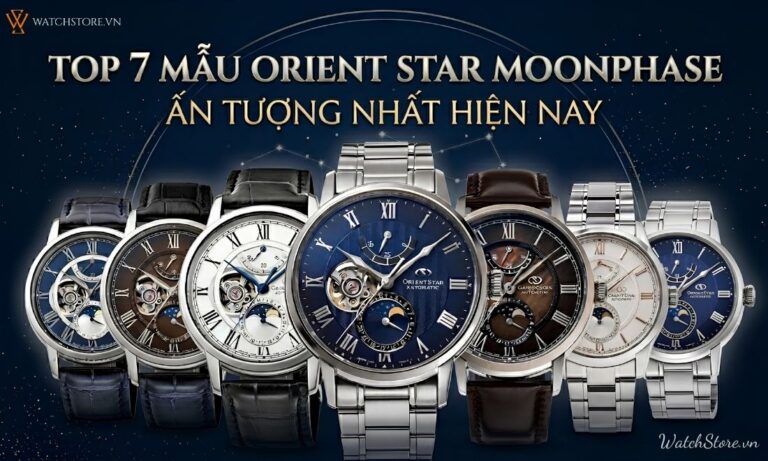 Đồng Hồ Đeo Tay Chính Hãng 114 orient star moonphase 1