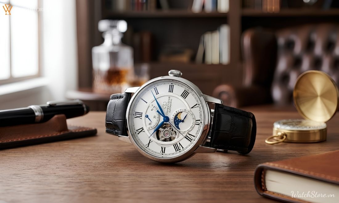 Top 7 mẫu Orient Star Moonphase ấn tượng nhất hiện nay 6 Top 7 mẫu Orient Star Moonphase ấn tượng nhất hiện nay - ảnh 6
