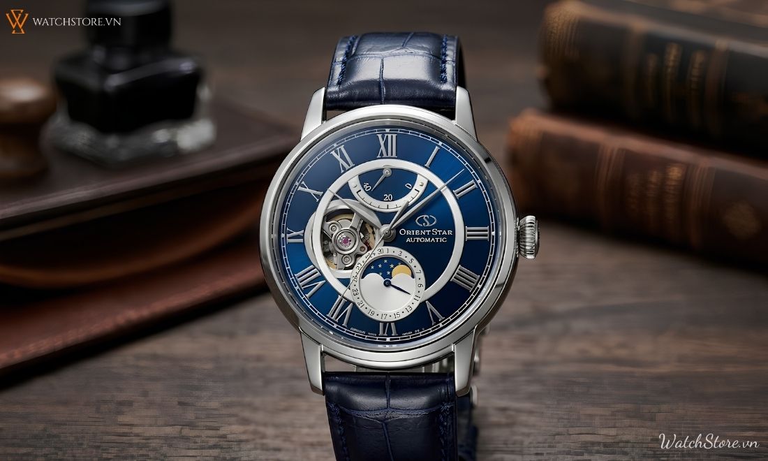 Top 7 mẫu Orient Star Moonphase ấn tượng nhất hiện nay 7 Top 7 mẫu Orient Star Moonphase ấn tượng nhất hiện nay - ảnh 7