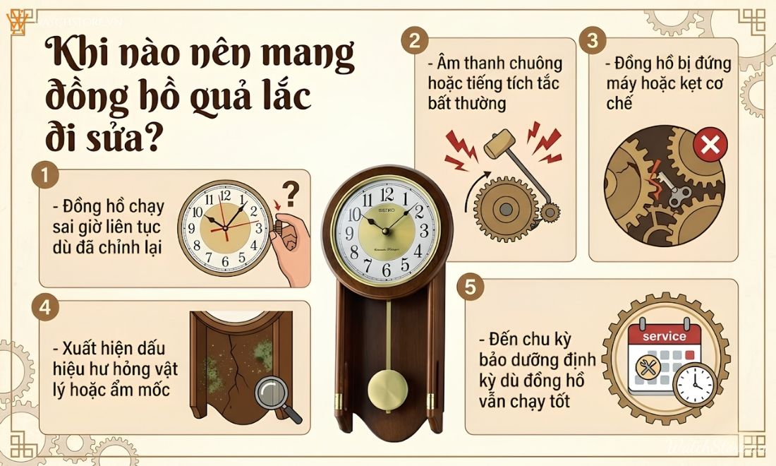 Tại sao đồng hồ quả lắc không đánh chuông? 90% gặp lỗi này - ảnh 4