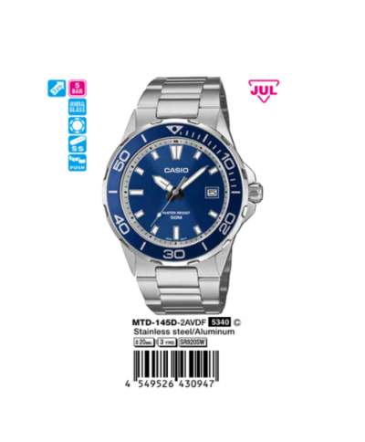 Ảnh sản phẩm Casio Nam MTD-145D-2AVDF