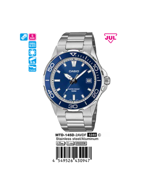 Casio Nam MTD-145D-2AVDF