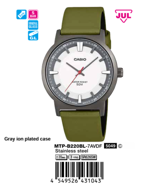Casio Nam MTP-B220D-7AVDF