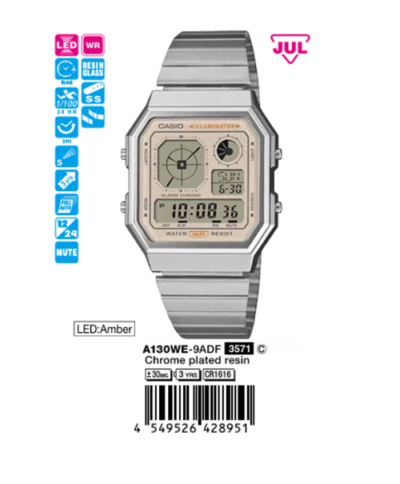 Ảnh sản phẩm Casio Nam A130WE-9ADF