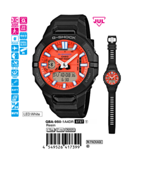 Casio Nam GBA-950-1A4DR