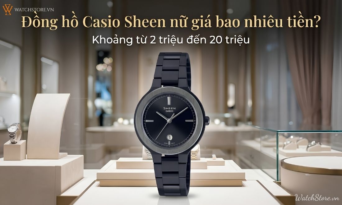 Đồng hồ Casio Sheen 7 dong ho casio sheen 6