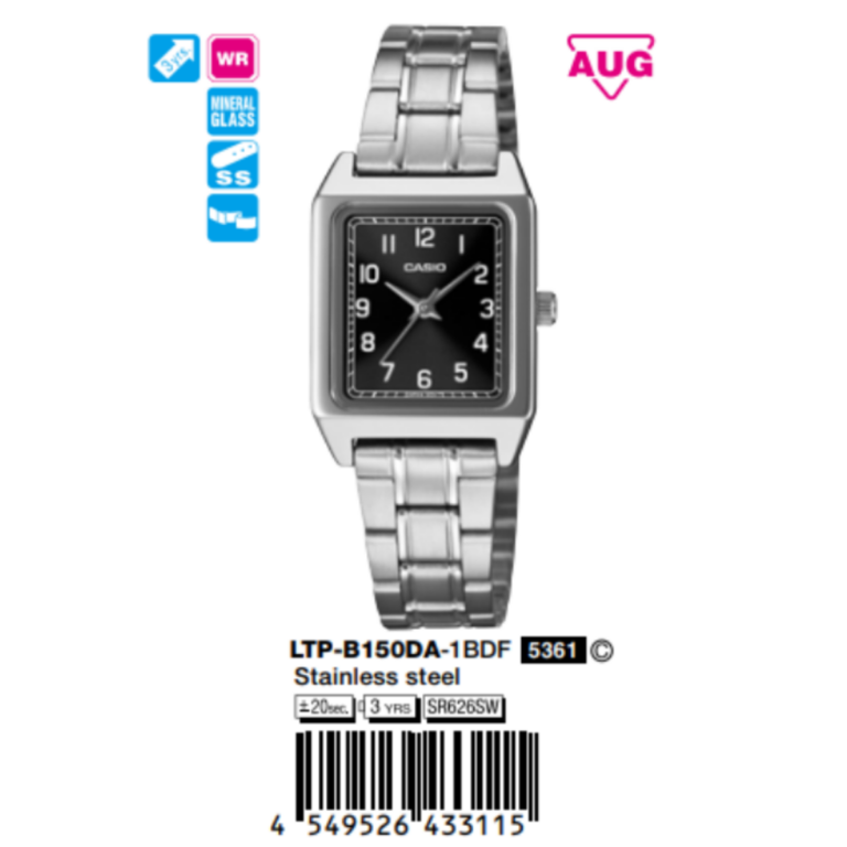 Casio Nữ LTP-B150DA-1BDF