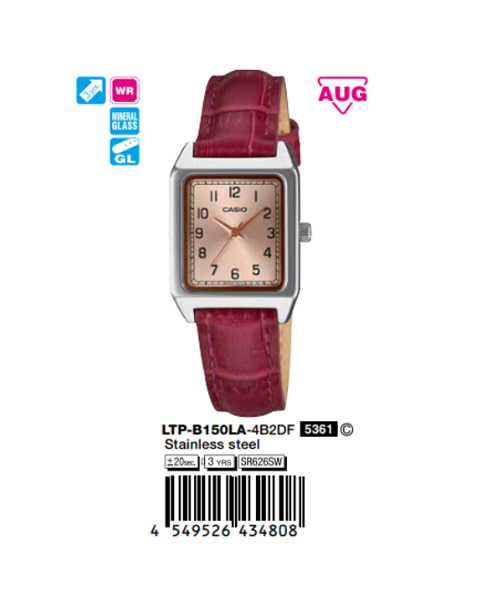Casio Nữ LTP-B150LA-4B2DF