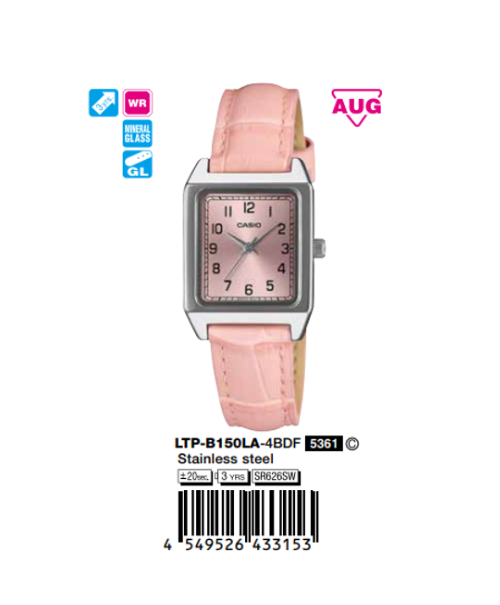 Casio Nữ LTP-B150LA-4BDF