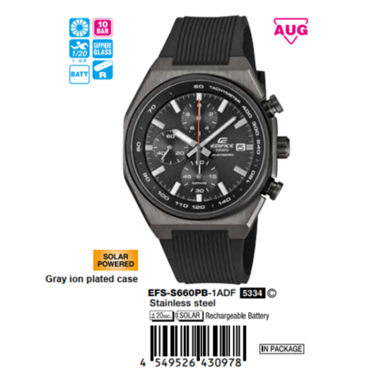 Casio Nam EFS-S660PB-1ADF