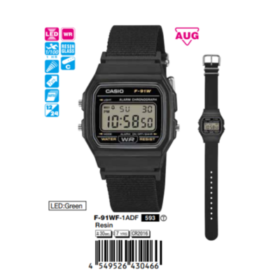 Ảnh sản phẩm Casio Unisex F-91WF-1ADF