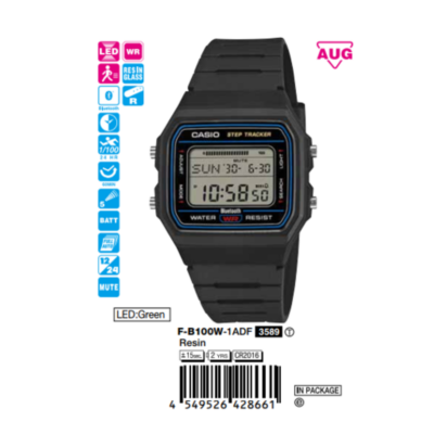 Ảnh sản phẩm Casio Nam F-B100W-1ADF