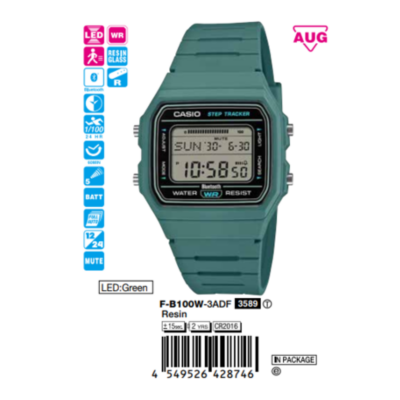 Ảnh sản phẩm Casio Nam F-B100W-3ADF