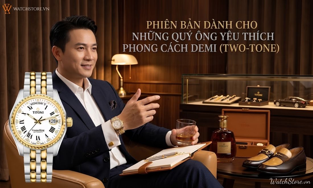 Top 6 mẫu Titoni Cosmo King 797 đáng mua nhất hiện nay - ảnh 7