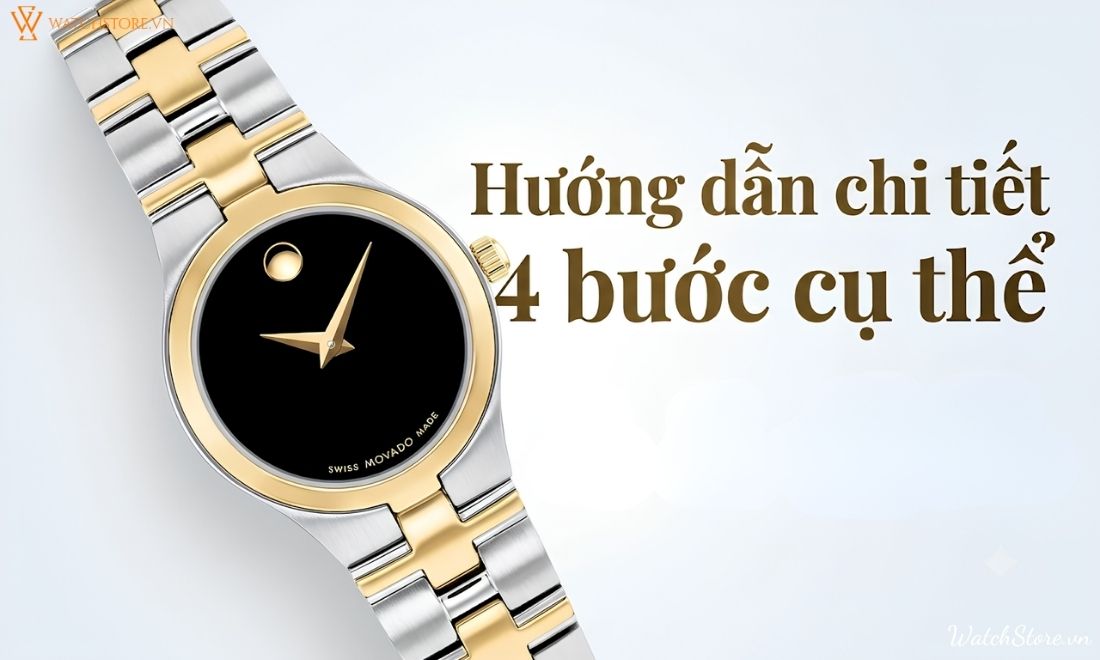Cách check đồng hồ Movado chính hãng chỉ với 4 bước đơn giản 2 Cách check đồng hồ Movado chính hãng chỉ với 4 bước đơn giản - ảnh 2