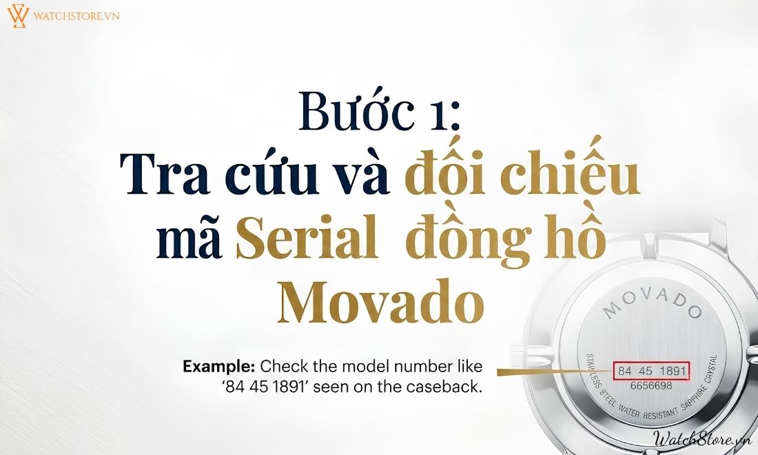 Cách check đồng hồ Movado chính hãng chỉ với 4 bước đơn giản 3 Cách check đồng hồ Movado chính hãng chỉ với 4 bước đơn giản - ảnh 3