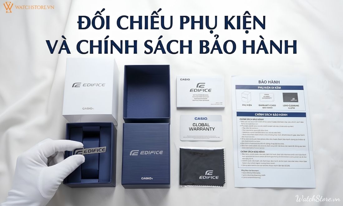 4 cách phân biệt đồng hồ Casio Edifice thật giả chính xác nhất 5 4 cách phân biệt đồng hồ Casio Edifice thật giả chính xác nhất - ảnh 5