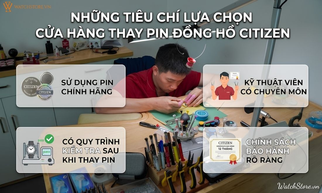 Top 5 địa chỉ thay pin đồng hồ Citizen tại Hà Nội uy tín - ảnh 8
