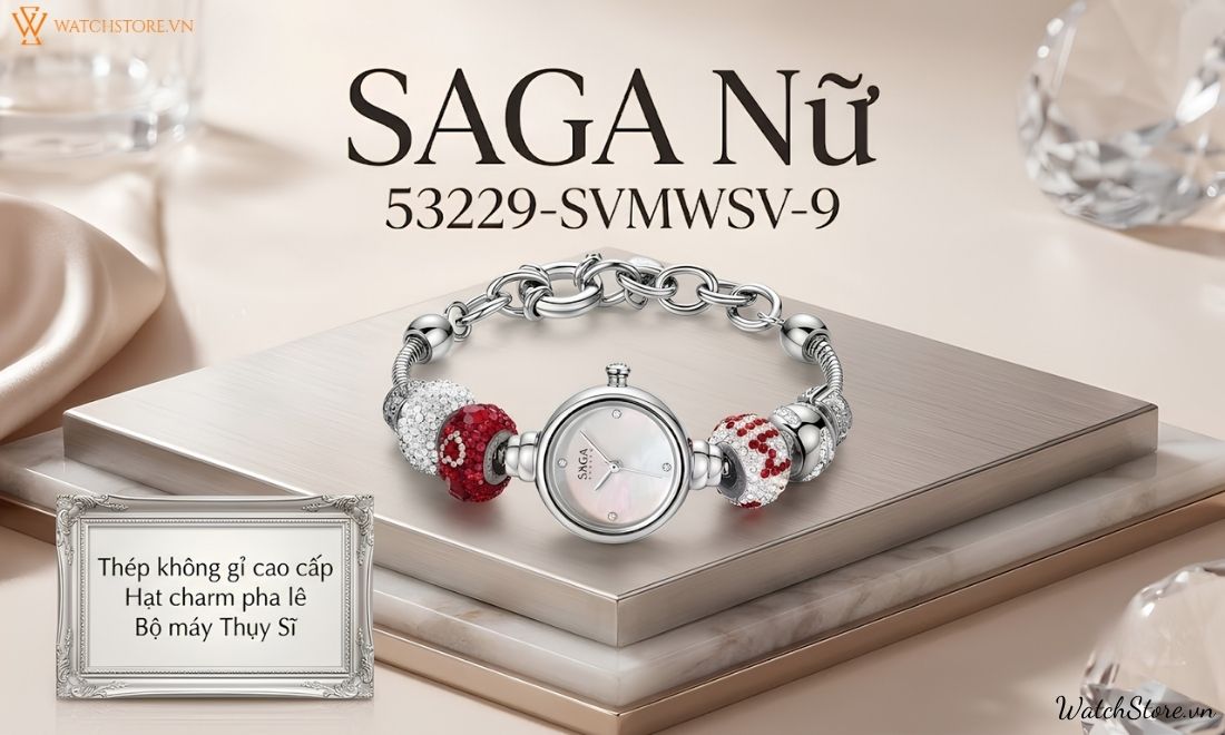 Top 5 mẫu đồng hồ Saga Charm đẹp, được yêu thích nhất hiện nay 7 Top 5 mẫu đồng hồ Saga Charm đẹp, được yêu thích nhất hiện nay - ảnh 7