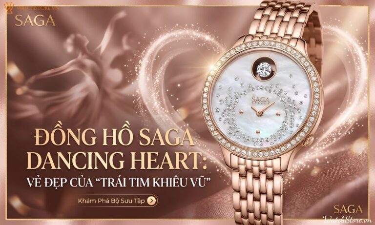 Đồng Hồ Đeo Tay Chính Hãng 90 dong ho saga dancing heart 1
