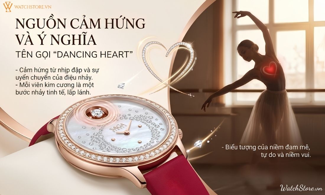 BST đồng hồ Saga Dancing Heart: Vẻ đẹp của trái tim khiêu vũ 2 dong ho saga dancing heart 2