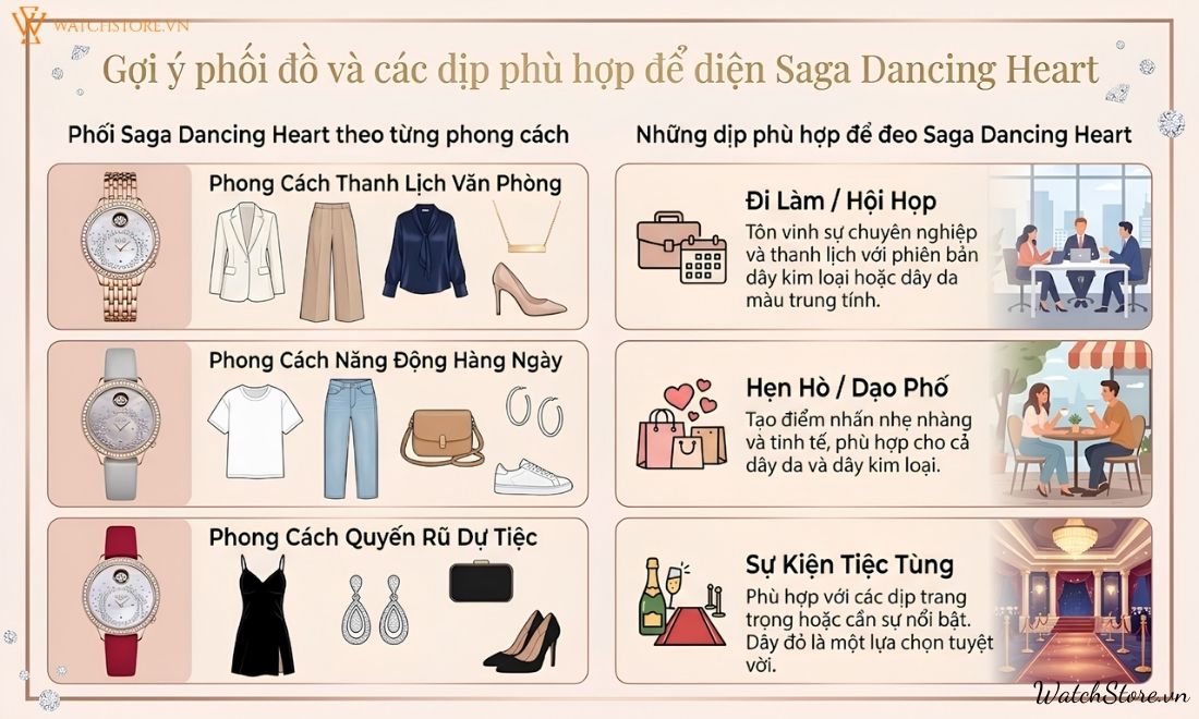 BST đồng hồ Saga Dancing Heart: Vẻ đẹp của trái tim khiêu vũ 6 dong ho saga dancing heart 6
