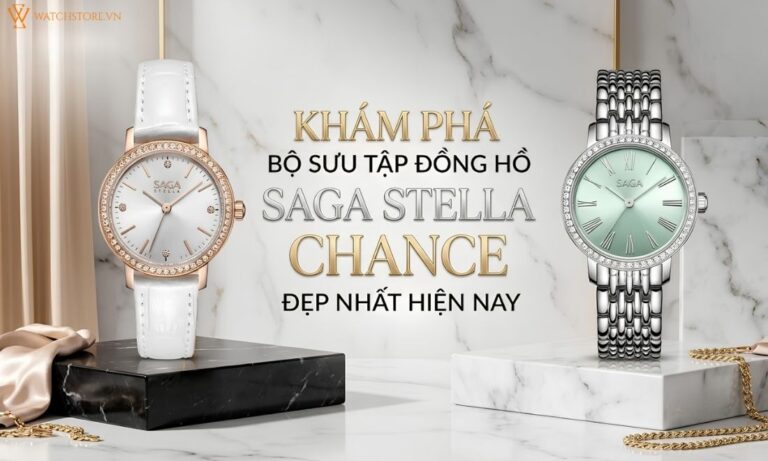 Bộ sưu tập đồng hồ Saga Stella Chance đẹp nhất hiện nay