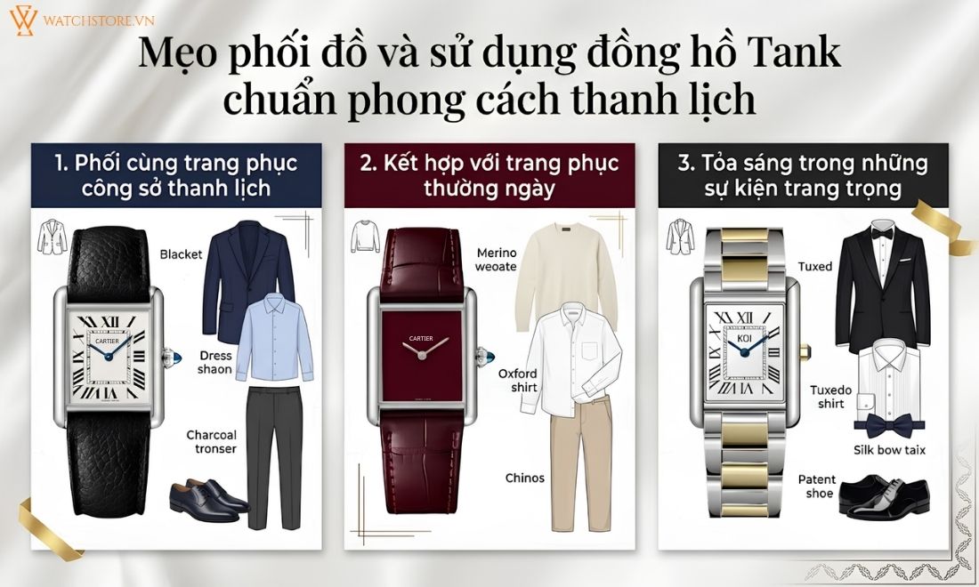 Đồng hồ Tank là gì? Giải mã biểu tượng thiết kế hơn 100 năm tuổi 10 Đồng hồ Tank là gì? Giải mã biểu tượng thiết kế hơn 100 năm tuổi - ảnh 9