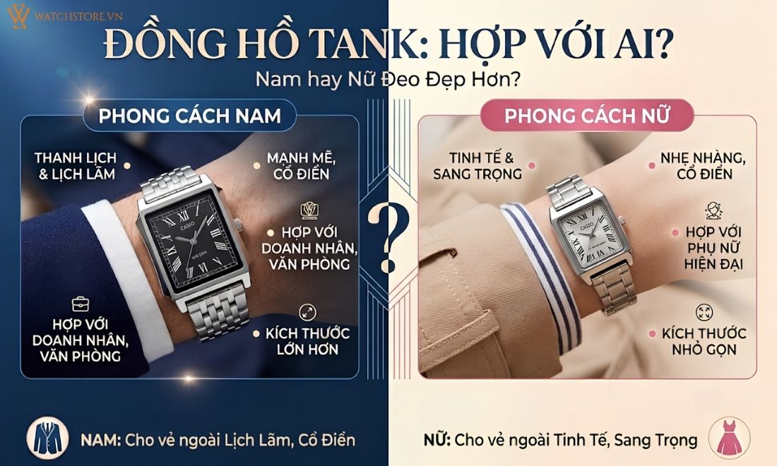 Đồng hồ Tank là gì? Giải mã biểu tượng thiết kế hơn 100 năm tuổi 9 Đồng hồ Tank là gì? Giải mã biểu tượng thiết kế hơn 100 năm tuổi - ảnh 8