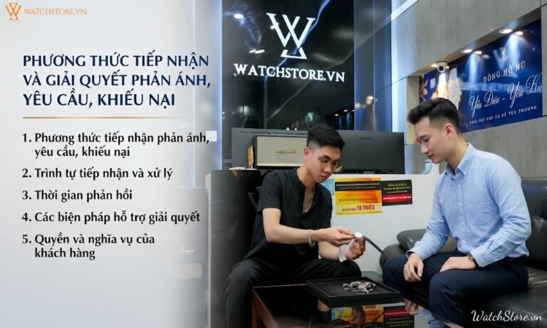phuong thuc tiep nhan va giai quyet phan anh yeu cau khieu nai