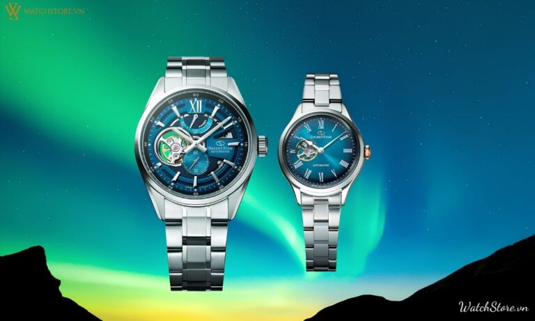 Orient Star ra mắt đồng hồ kỷ niệm 75 năm lấy cảm hứng từ cực quang 