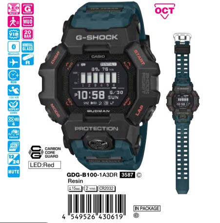 Casio Nam GDG-B100-1A3DR