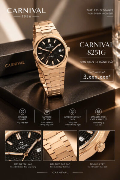 Ảnh sản phẩm Carnival Nam 8251G-VH-D