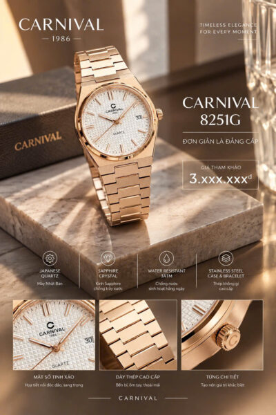 Ảnh sản phẩm Carnival Nam 8251G-VH-T