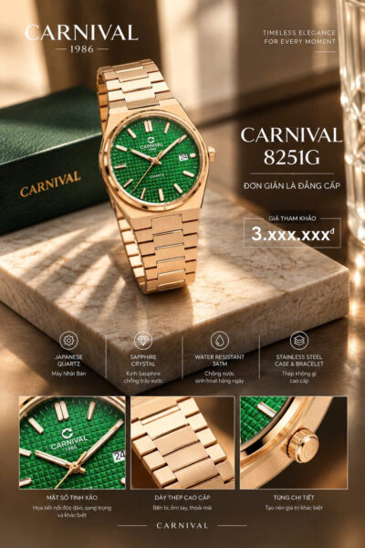 Ảnh sản phẩm Carnival Nam 8251G-VH-X