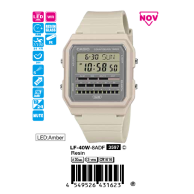 Ảnh sản phẩm Casio Unisex LF-40W-8ADF