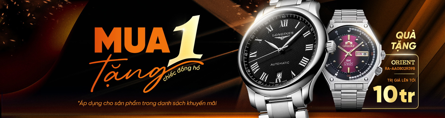 Đồng Hồ Đeo Tay Chính Hãng 38 V2 M1T1 2026 Banner Web