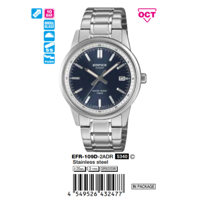 Ảnh sản phẩm Casio Nam EFR-109D-2ADR