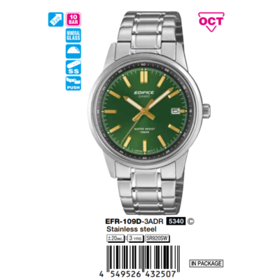 Ảnh sản phẩm Casio Nam EFR-109D-3ADR