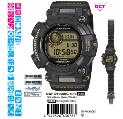 Ảnh sản phẩm Casio Nam GWF-D1000BC-1DR