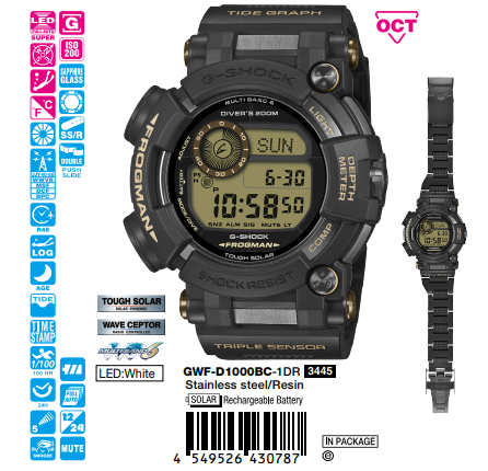 Casio Nam GWF-D1000BC-1DR