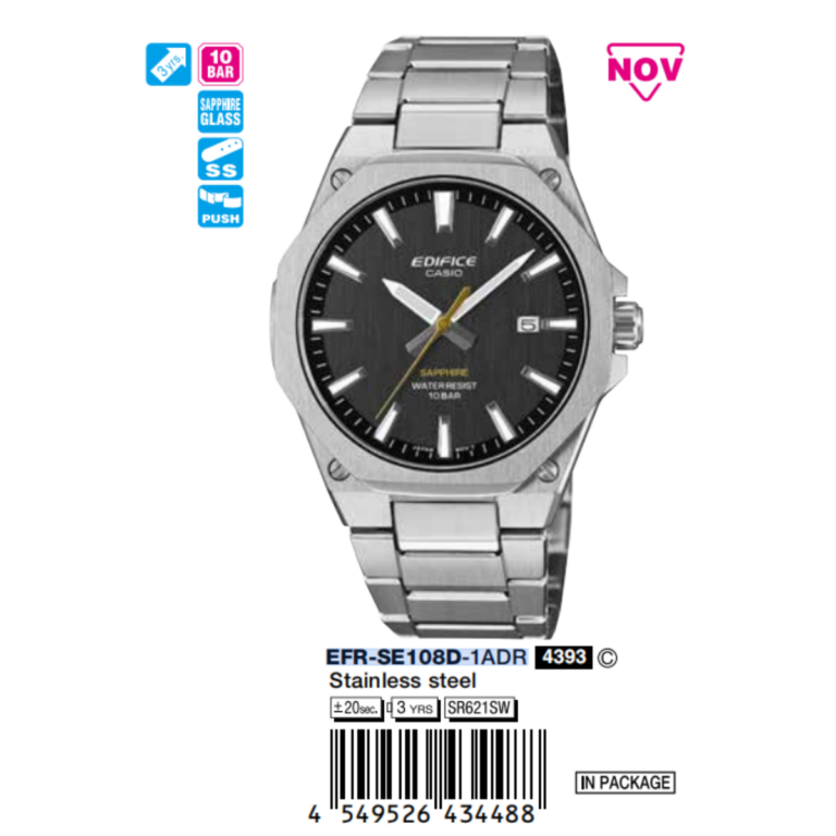 Casio Nam EFR-SE108D-1ADR